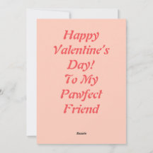 Tarjeta personalizable retro del Día de San Valent