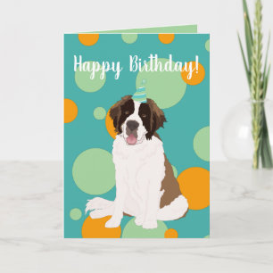 Tarjeta Personalizable Saint Bernard