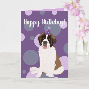 Tarjeta Personalizable St Bernard