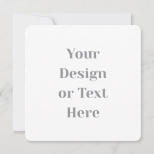 Tarjeta Personalizable Tu diseño o texto aquí Personalizad