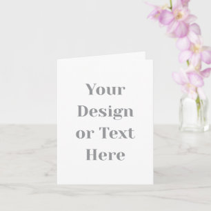 Tarjeta Personalizable Tu diseño o texto aquí Personalizad