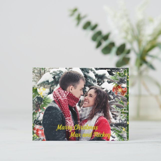 Tarjeta personalizada (Anverso de pie)