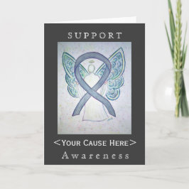 Tarjeta personalizada Angel de la cinta de opcione
