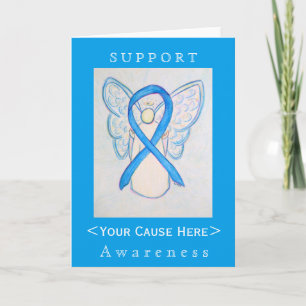 Tarjeta personalizada Angel de la cinta de opcione