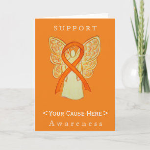 Tarjeta personalizada Angel de la cinta de opcione