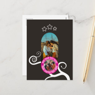 Tarjeta personalizada con foto y mensaje – Texto p