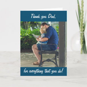 Tarjeta personalizada de agradecimiento para el Dí