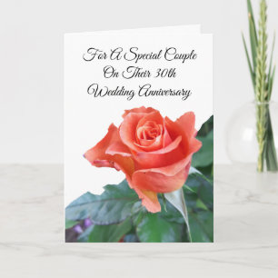 Tarjeta personalizada de aniversario de bodas de 3
