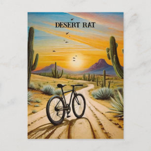 Tarjeta personalizada de bicicleta de montaña Dese