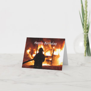 Tarjeta Personalizada de Bombero para Uso Diario