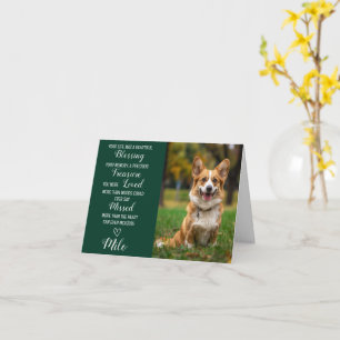 Tarjeta Personalizada de Condolencias por Mascota 