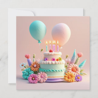 Tarjeta personalizada de cumpleaños