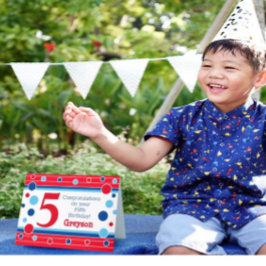 Tarjeta Personalizada de Cumpleaños Quinto!