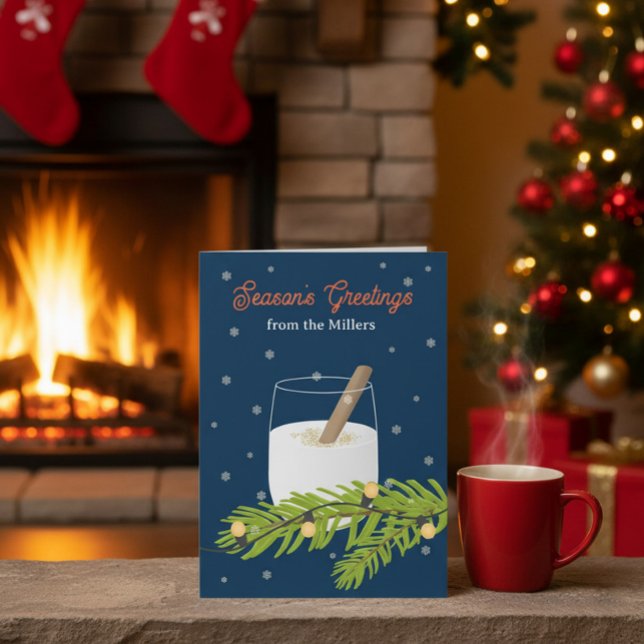 Tarjeta personalizada de Felices Fiestas con Ponch (Subido por el creador)