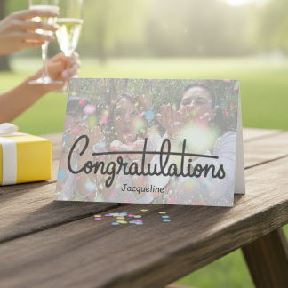 Tarjeta Personalizada de Felicitación