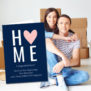 Tarjeta personalizada de felicitación para nueva c