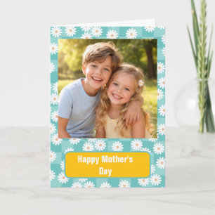 Tarjeta personalizada de Feliz Día de la Madre con