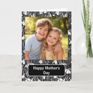 Tarjeta personalizada de Feliz Día de la Madre con