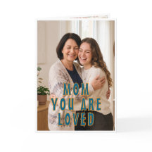 Tarjeta personalizada de Feliz Día de la Madre par