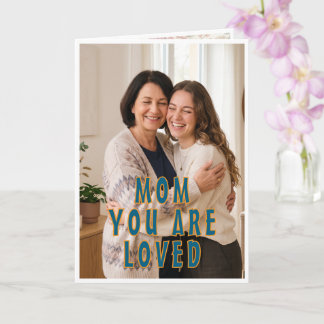 Tarjeta personalizada de Feliz Día de la Madre par