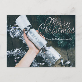 Tarjeta personalizada de Feliz Navidad para los ve