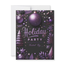 Tarjeta personalizada de fiesta de vacaciones