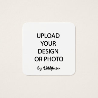 Tarjeta personalizada de perfil de 2,5" x 2,5"