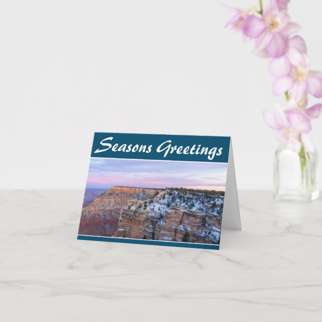 Tarjeta personalizada de plantilla de saludos de t (Orquídea)