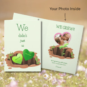 Tarjeta personalizada de San Valentín con foto de