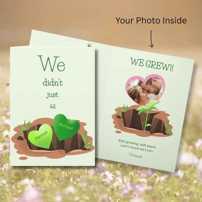 Tarjeta personalizada de San Valentín con foto de  (Subido por el creador)