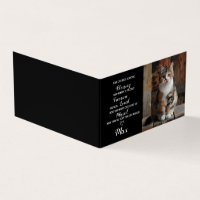 Tarjeta personalizada de simpatía para mascotas co