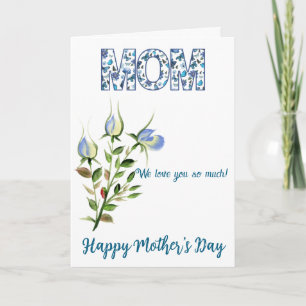 Tarjeta personalizada del Día de la Madre