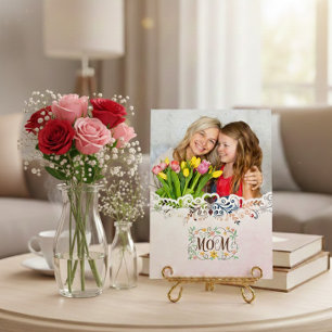 Tarjeta personalizada del Día de la Madre con foto