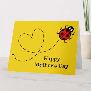 Tarjeta personalizada del Día de la Madre con mari