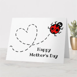 Tarjeta personalizada del Día de la Madre con mari
