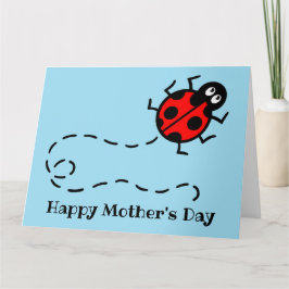 Tarjeta personalizada del Día de la Madre con mari