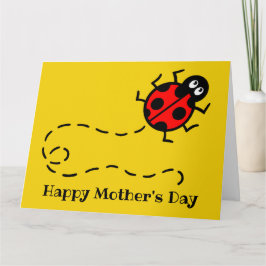 Tarjeta personalizada del Día de la Madre con mari