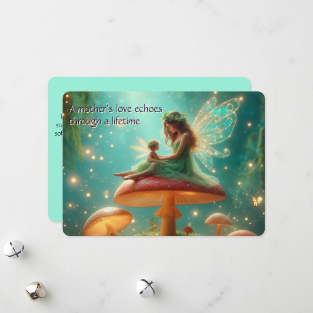 Tarjeta personalizada del día de la madre de los h (Anverso/Reverso In Situ)