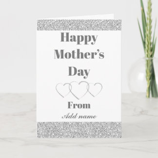 Tarjeta personalizada del Día de la Madre especial