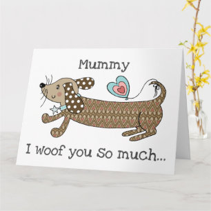 Tarjeta personalizada del Día de la Madre para per