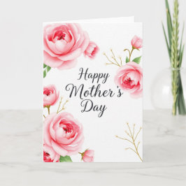 Tarjeta personalizada del Día de la Madre - Person
