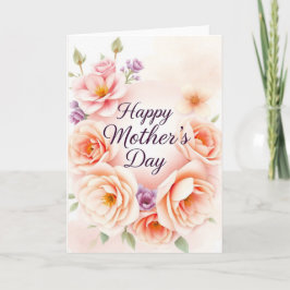 Tarjeta personalizada del Día de la Madre - Person