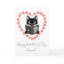 Tarjeta personalizada del Día de San Valentín para