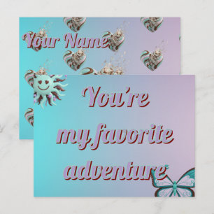 Tarjeta personalizada del Día de San Valentín   Tu