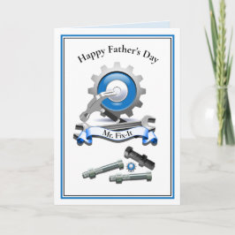 Tarjeta personalizada del Día del Padre