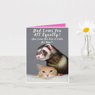 Tarjeta personalizada del Día del Padre con foto d