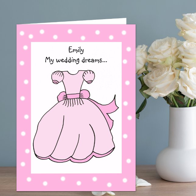 Tarjeta personalizada del florista - sueños dulces (Subido por el creador)