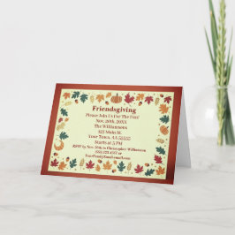 Tarjeta personalizada minimalista de Acción de Gra