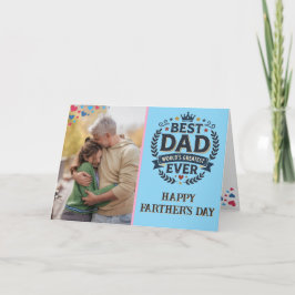 Tarjeta personalizada moderna de foto y texto para