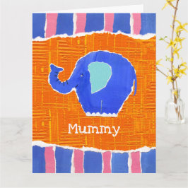 Tarjeta personalizada para el día de la madre de e